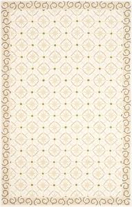 Ковер SAFAVIEH, 237 x 298 см, Newport Collection, Taupe и Beige, ручной работы из хлопка, идеален для помещений с высокой проходимостью в гостиной, спальне (NPT443C)