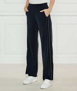 Спортивные штаны женские Ea7 с лампасами, синий