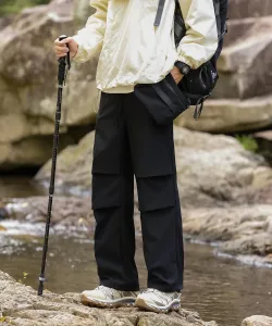 Aimoha Outdoor/Многослойные широкие брюки-карго Aimoha - Select -, цвет Black