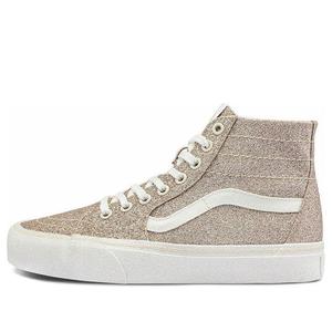Кроссовки sk8-hi tapered blingbling 'brown white' Vans, коричневый