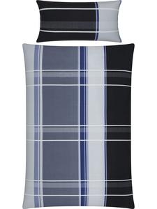 Постельное белье Erwin Müller, цвет blau-anthrazit-silber