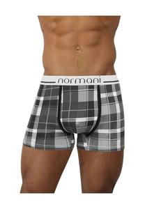 Набор из 6 боксеров в стиле ретро из хлопка normani, цвет Scottish Check Black Grey