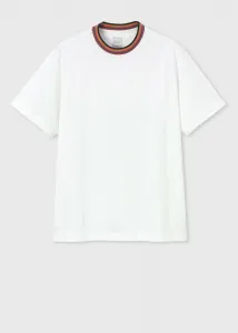 Футболка с коротким рукавом в полоску от Artist Stripe Rib