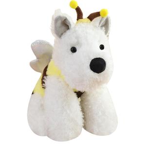 Креативная милая трансформирующаяся плюшевая кукла West Highland высотой 22см/30см/40см MERCONSER