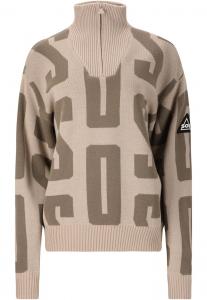Спортивный свитер SOS Verbier, Beige/Green