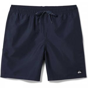 Мужские повседневные однотонные плавки длиной 17 дюймов. Quiksilver, Eclipse