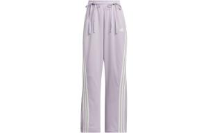 Adidas Женские трикотажные спортивные штаны, Серебряный/Фиолетовый