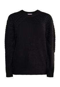 Свитер myMo Strick, черный