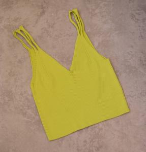 Женская базовая майка Neon Moon в желтом цвете LUSH