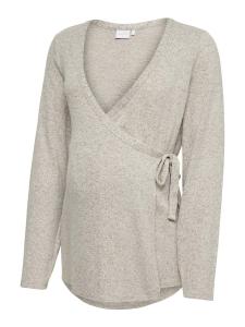 MAMALICIOUS Кардиган 'MLALICE TESS' в крапчатом коричневом цвете