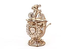 Ugears, 3D пазл Автомат - Велосипедист