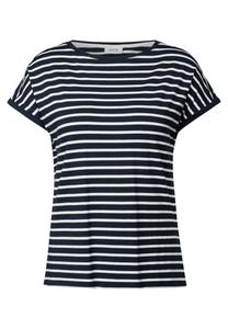 Рубашка CECIL, Night Blue/White