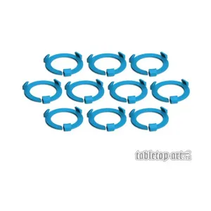 Маркер отряда 32 мм — лазурно-синий, Bits & Accessories - Markers & Templates