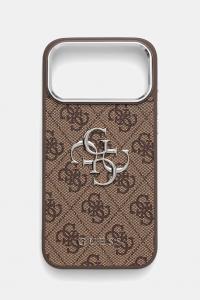 Чехол для iphone 17 pro max Guess, коричневый