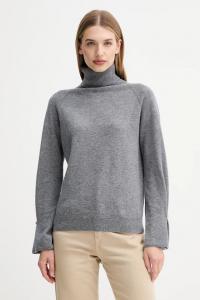 Шерстяной свитер Fracomina, серый