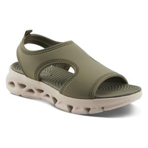 Сандалии Guzman на платформе Flexus, зеленый