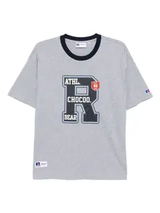 Футболка с графичным принтом Chocoolate, серый