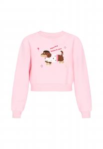 MYMO Свитшот 'Pop' в цвете Rose