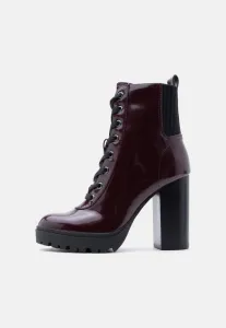 Ботинки на щиколотке с застежкой Steve Madden, Burgundy