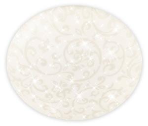 Светодиодный потолочный светильник Briloner 3937016, белый - абс - 28 x 7 x 28 см