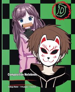 Composition Notebook Anime Brother and Demon Sister: College Ruled, 110 pages, 7.5 x 9.25” | Writing Journal for School, Work or Personal use | For Anime Fans! (Independently published)