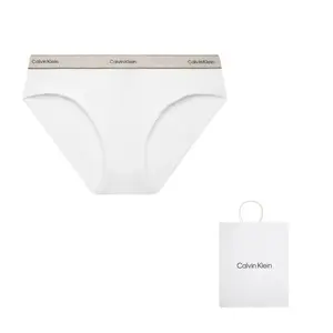 Трусы с логотипом на поясе Calvin Klein, белый