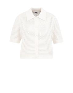 Вязаный кардиган WE Fashion, белый