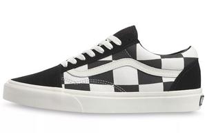 Кроссовки для скейтбординга Old Skool, унисекс, низкие, черные/белые Vans