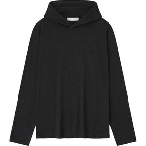 FW25 Holiday 2025 Женский худи с капюшоном и длинными рукавами классического кроя Fear Of God Essentials, черный