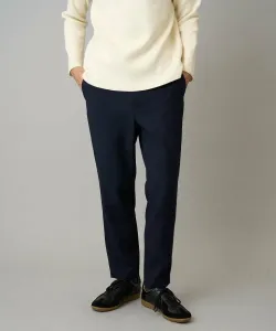 Легко моющиеся полусвободные брюки Autumn Relight, не требующие особого ухода, машинная стирка, эластичные Avv, цвет Navy