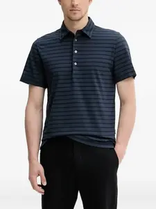 Рубашка поло в полоску Barena, синий