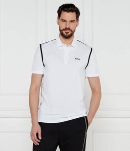 Поло Boss Green Tape Regular Fit, белый
