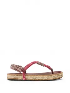 Плетеные босоножки Gypos Isabel Marant, розовый