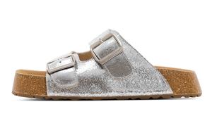 Пляжные сандалии женские серебристые C°Banner