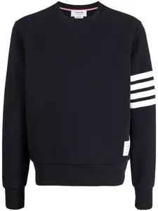 Толстовка с полосками 4-Bar THOM BROWNE, синий