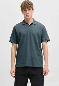 Поло Jack & Jones JJEAUSTIN SS NOOS, Stormy Weather/Grey