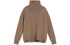 Свободный свитер MaxMara женский коричневый