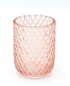 Чашка для зубной щетки Sadena, розовый/прозрачный