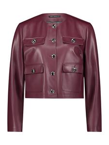 Betty Barclay Пиджак с длинными рукавами темно-баклажанового цвета