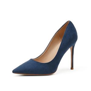 RoseDoris Стройные каблуки на высоком каблуке женские синие, цвет Blue