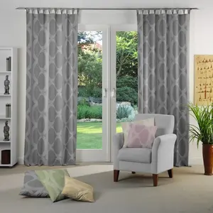 Штора Lahstedt с петлями, 1 шт. Wirth, серый