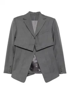 Многослойный пиджак Broken Rokh, серый