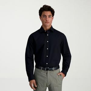 Мужская классическая рубашка Haggar Premium Comfort классического кроя, устойчивая к морщинам, черный