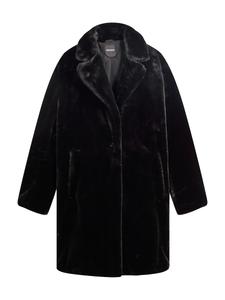 Зимнее пальто Bershka, черный