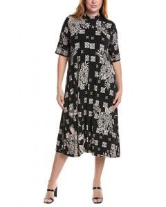 Джонни Вас Плюс Платье Джейни Johnny Was, черный