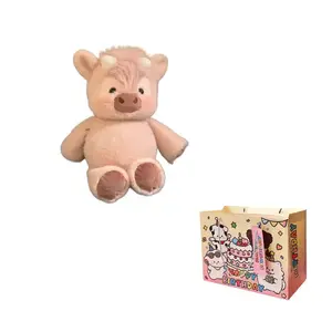 Плюшевая кукла шотландская высокогорная корова высота 45см KUMAOYA