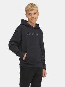 Свитшот loose fit Star 12237468 Jack & Jones Junior, черный