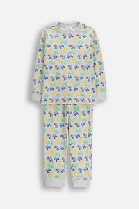 Детский хлопковый пижамный комплект Coccodrillo, серый