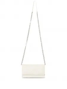 Клатч среднего размера с цепочкой Maison Margiela, белый