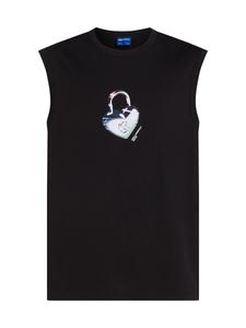 Рубашка KARL LAGERFELD JEANS Love Unlocked, черный